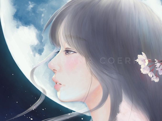 「髪飾り 夜空」のTwitter画像/イラスト(新着)