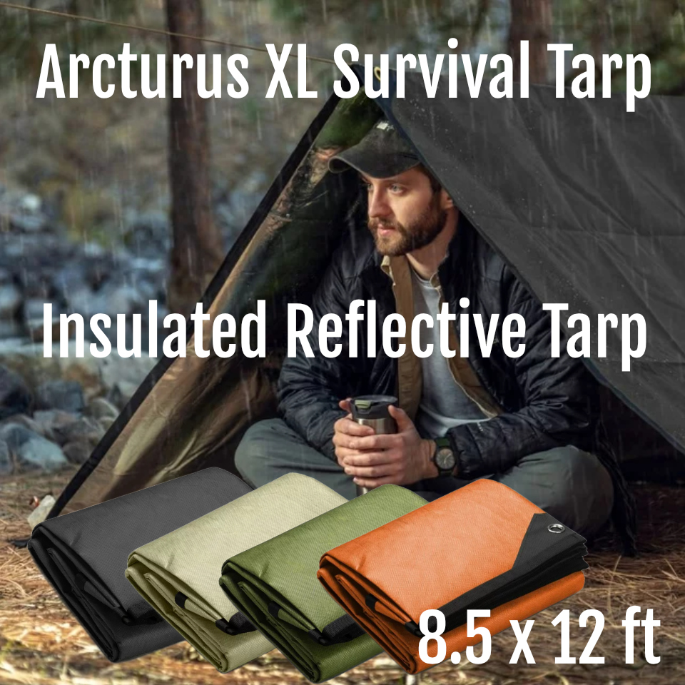 FoodStorageGuys's tweet image. 🔥 Gear up for any emergency with the Arcturus XL Survival Tarp! 🏕️ This insulated, reflective thermal camping tarp is a game-changer for outdoor enthusiasts. foodstorageguys.com/survival-stuff…