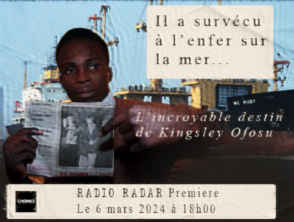 Qu'est-il arrivé à bord du MC Ruby ? Vous le saurez demain à 18h dans ce 3ème épisode de RADIO RADAR sur youtube.com/@mrchonks !

Également sur :
📡 Spotify open.spotify.com/show/3jM6vScO6…
🍏 Apple Podcasts podcasts.apple.com/fr/podcast/rad…
📶 Flux RSS anchor.fm/s/dbe23a0c/pod…