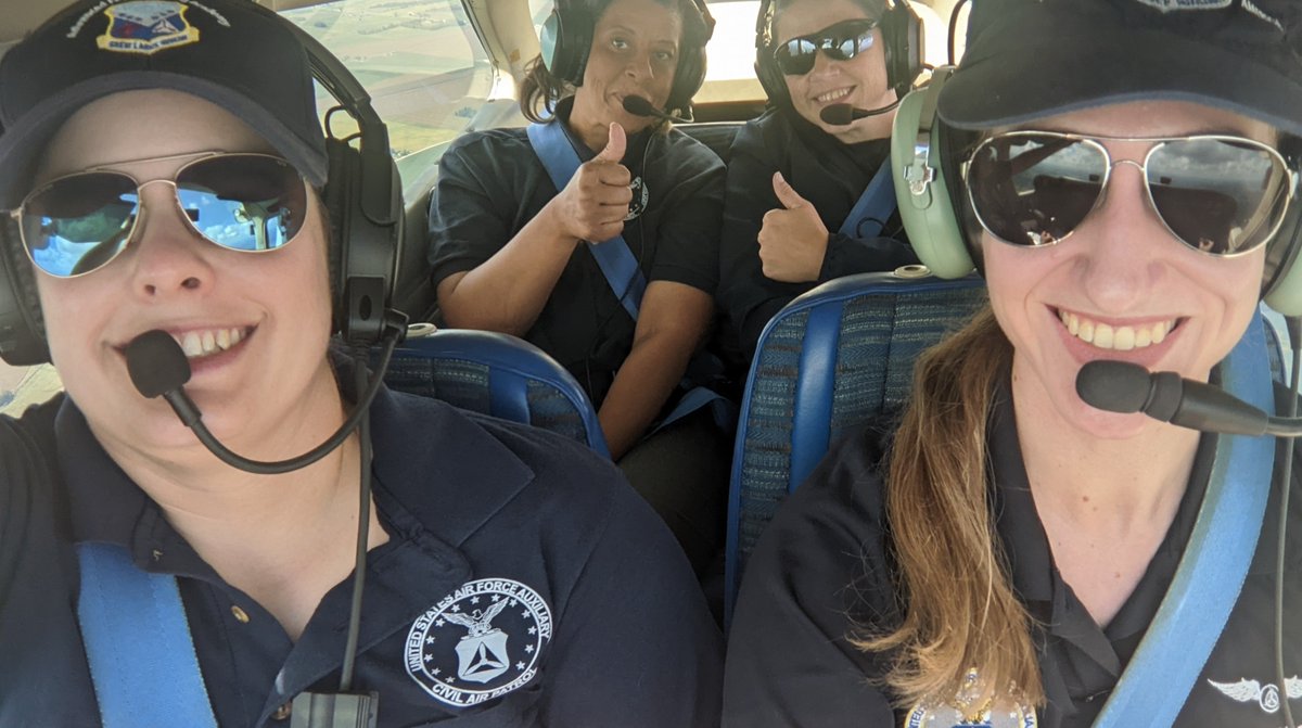 During Women in Aviation Week, we salute our Civil Air Patrol members and staff who perform many different and essential roles in aviation. Thank you for your service to CAP and the nation.

#CivilAirPatrol #GoFlyCAP #womeninaviation