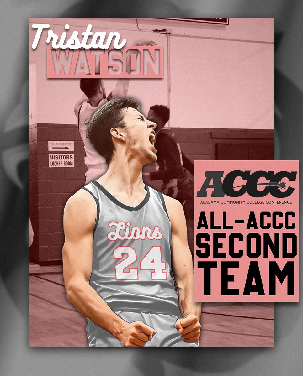 Congratulations to @TristanWatson01 on being named All-ACCC Second Team!! #RoarLions #GBR