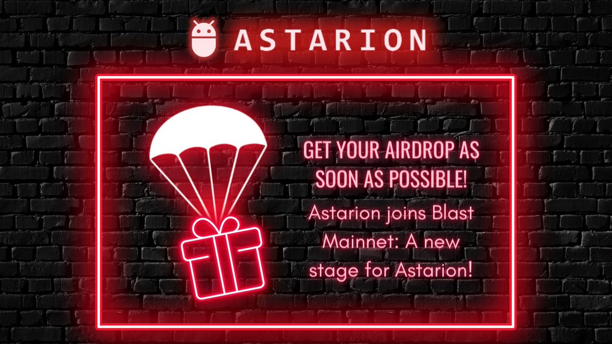 ASTARION11111's tweet photo. Astarion is now on the Blast Mainnet @Blast_L2 ! Everyone who actively participated on our platform can get their well-deserved rewards. Airdrop on our site! 🎁 Soon we will have listings on different exchanges. Don't forget to participate in the Mainnet lottery!...⬇️⬇️⬇️ https://t.co/CHaEpujQNB
