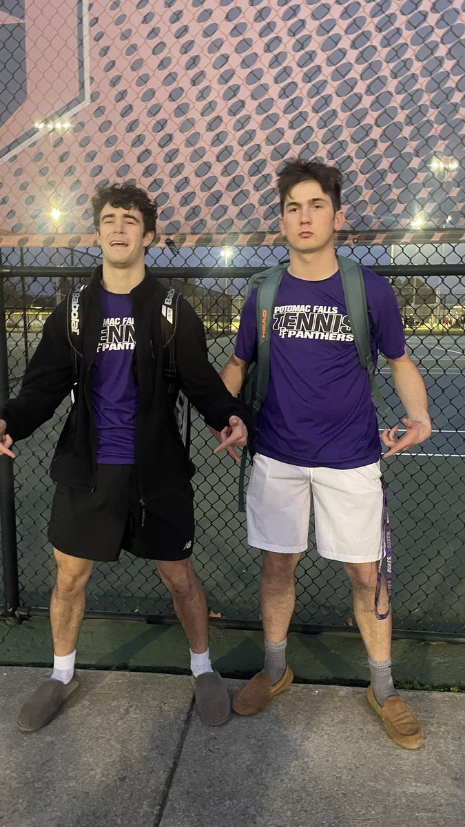 JustinDuHaime's tweet photo. @PFHSBoysTennis @pfhsathletics  
Great win by your boys Panthers, a great way to start off the season! 🎾 https://t.co/iy3uP2dUXN