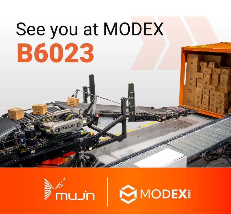 Witness our largest booth yet, offering an exclusive peek into what's to come. Mujin at MODEX 2024 Booth B6023

#MODEX #MODEX2024 #Mujin #automation