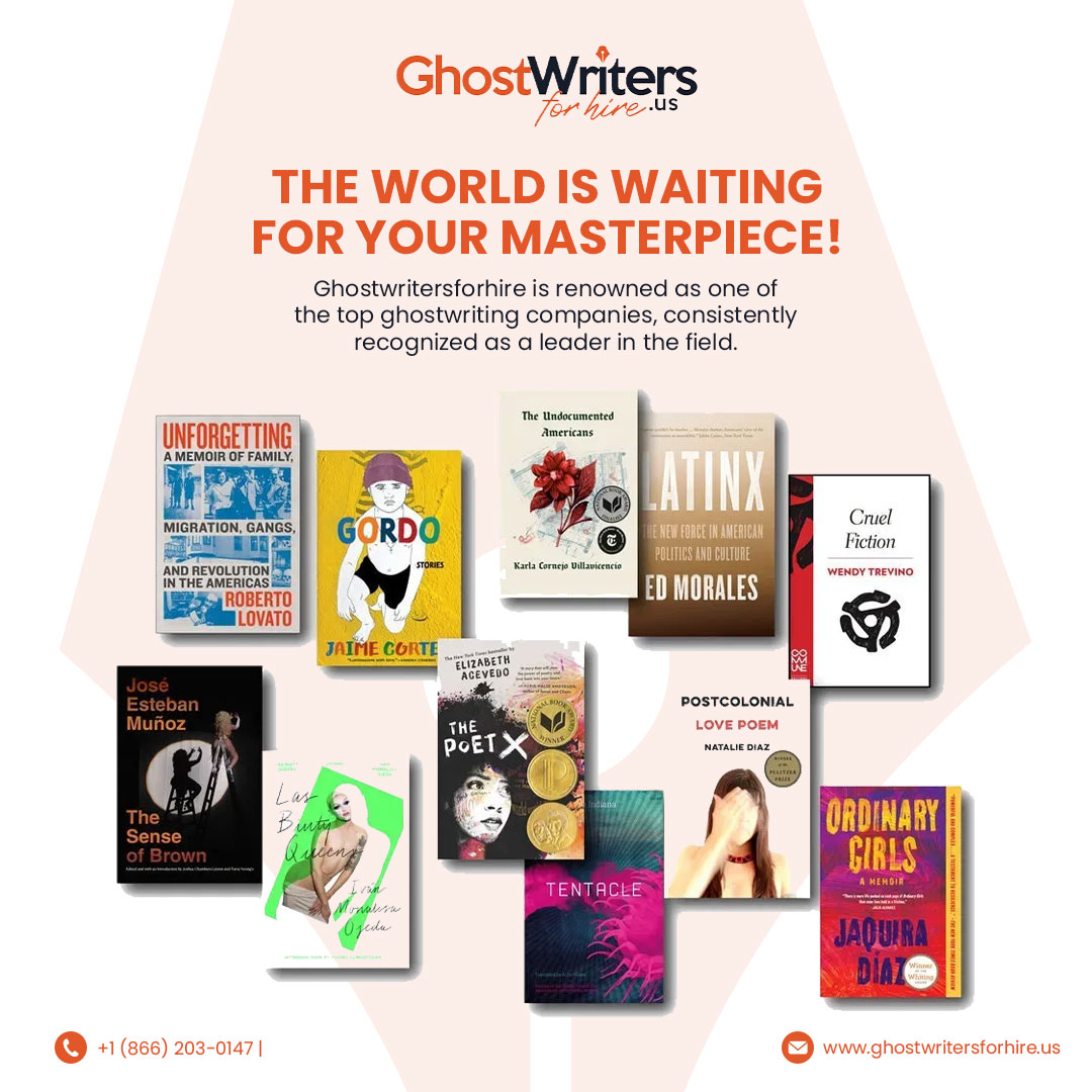 ForGhostwriters's tweet photo. Explore the power of storytelling with https://t.co/YavyVP1SWb. 📖✍️ Allow our skilled ghostwriters to engage your audience with original concepts and top-notch content.
📞: +1866 203 0147
🌐: https://t.co/NzGyAxetUd
✉: info@ghostwritersforhire.us
#ghostwritersforhire #marketing https://t.co/Oim4qQLESb