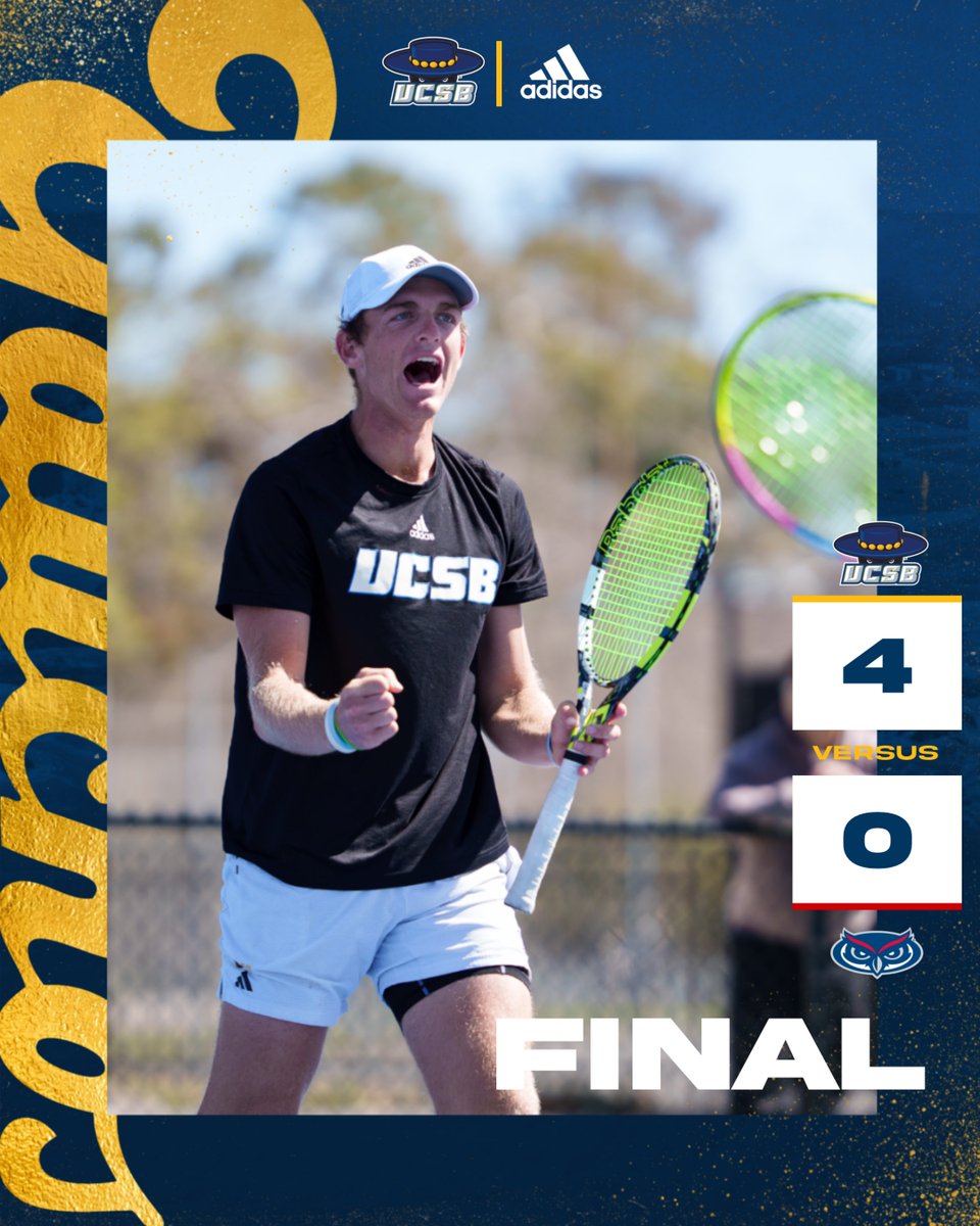 No Fly Zone! Gauchos shutout No. 35 ranked Florida Atlantic to start the week! #GoGauchos