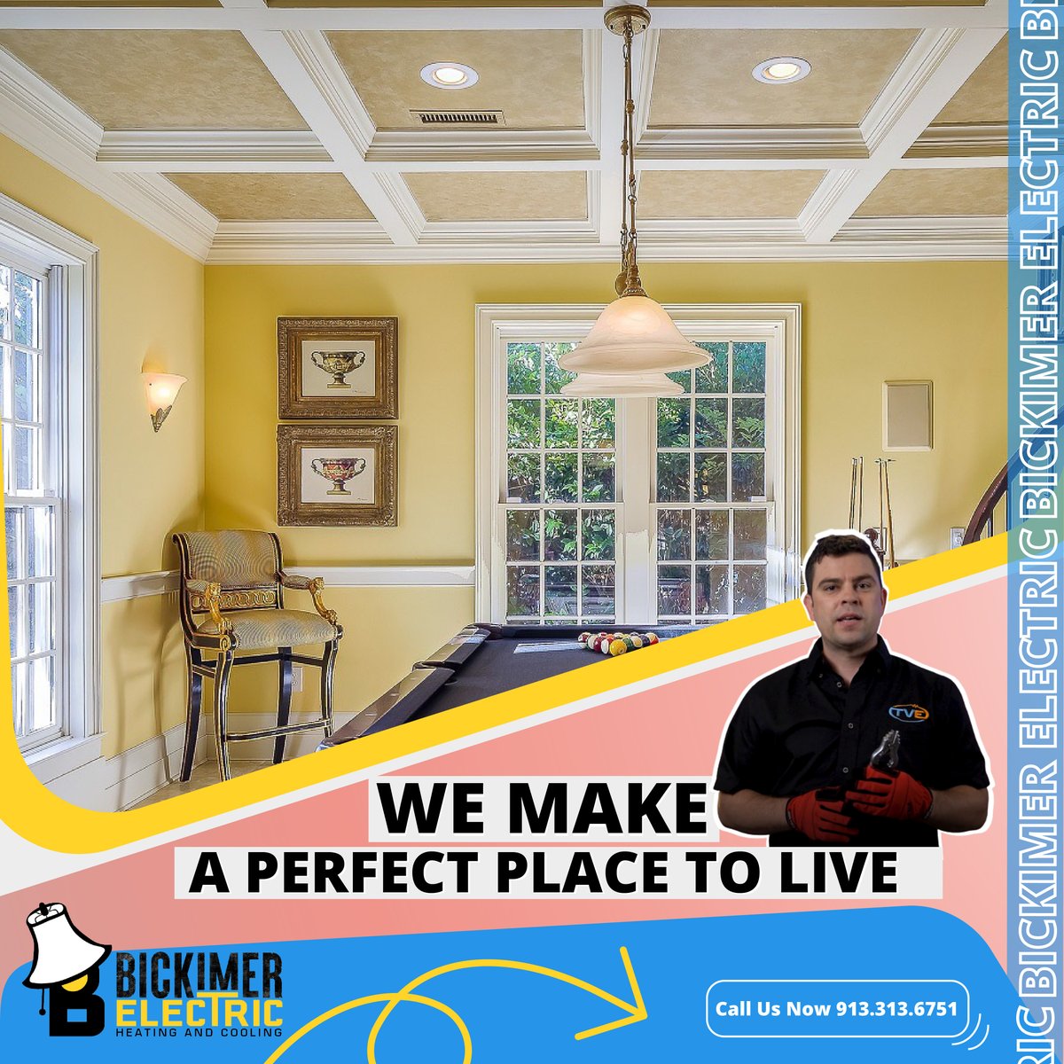 Crafting the Perfect Place to Live with Bickimer Electrics! 🏡✨ #BickimerElectrics #HomeImprovement #ElectricalSolutions #ComfortAndSafety