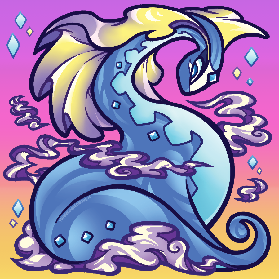 stretch goal sticker designs i did for the <a href="/sheercoldzine/">Sheer Cold - Ice Zine - FINAL DONATION / COMPLETE!</a>!! i wanted to go for a stylistic contrast between the two, very happy with how these came out :]
#pokemon