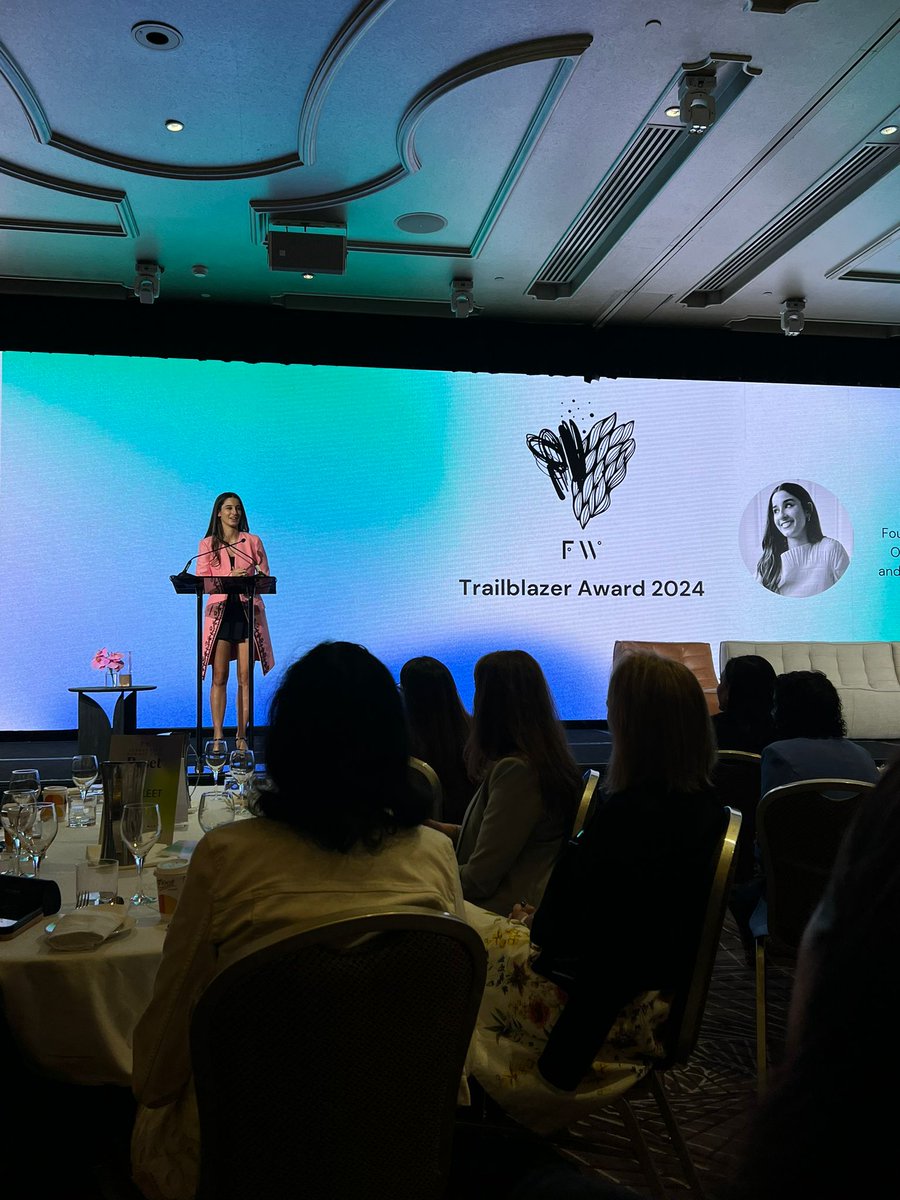 Congratulations to our 2024 #FWtrailblazer <a href="/Chanelcontos/">Chanel Contos</a>, founder of <a href="/teachusconsent/">Teach Us Consent</a>. 

The award recognises a person who has made a significant contribution to the advancement of women and led the way in their chosen field.