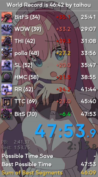 clutched the 47 with a 25:41 fs!!! si!!