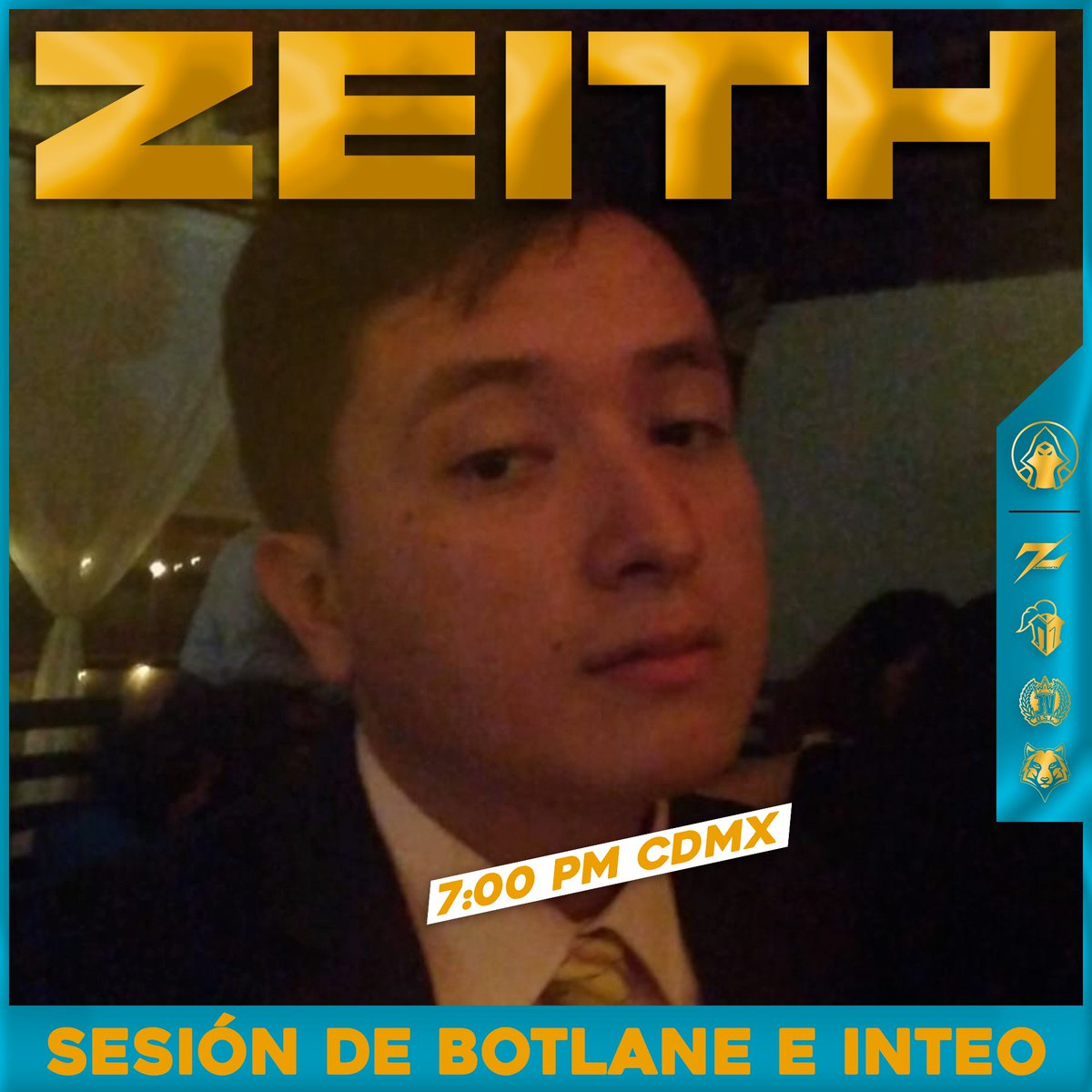 academiadi's tweet photo. La 3ra sesión de ADC ah llegado @Zeith Les enseñara a como dejar de intear después de fase de líneas siendo ADC Y SUP
¡No se lo pierdan 7:00 hr MX
#ADILOL https://t.co/YliXeyn6ax
