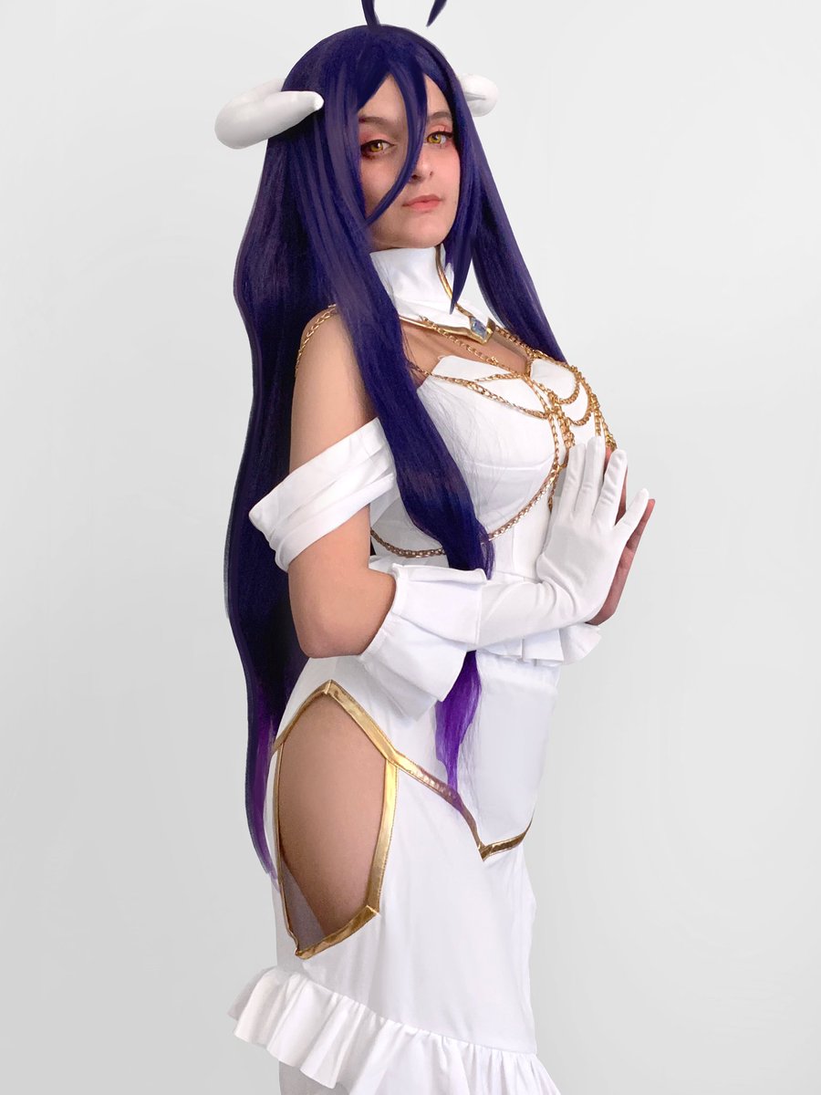 Ainz-Sama? 👀 #Albedo #OVERLORD #Cosplay