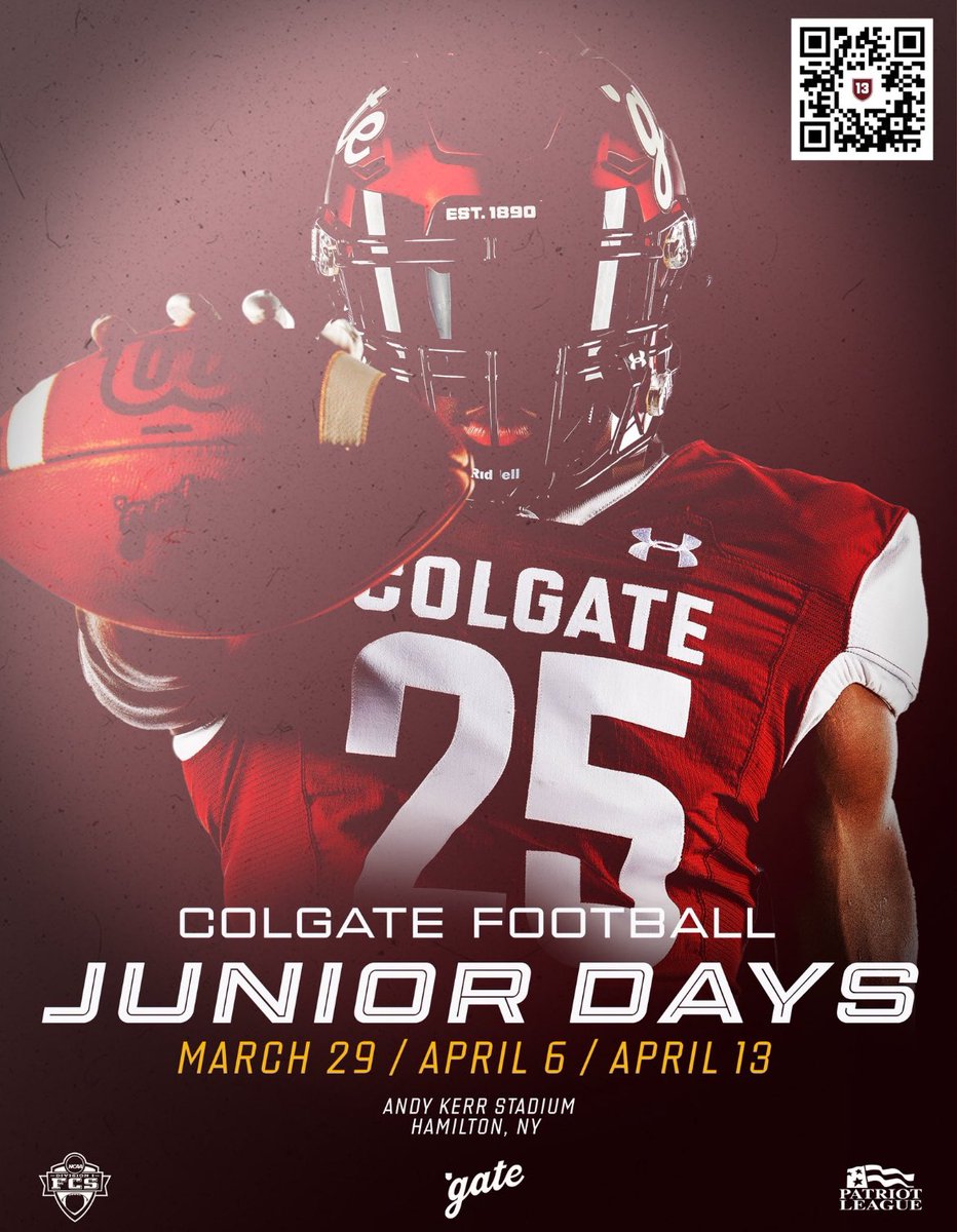 Thank you <a href="/Coach_McCrann/">Dalton McCrann</a> for the Junior Day invite! <a href="/Coach_Toman/">John Toman</a>