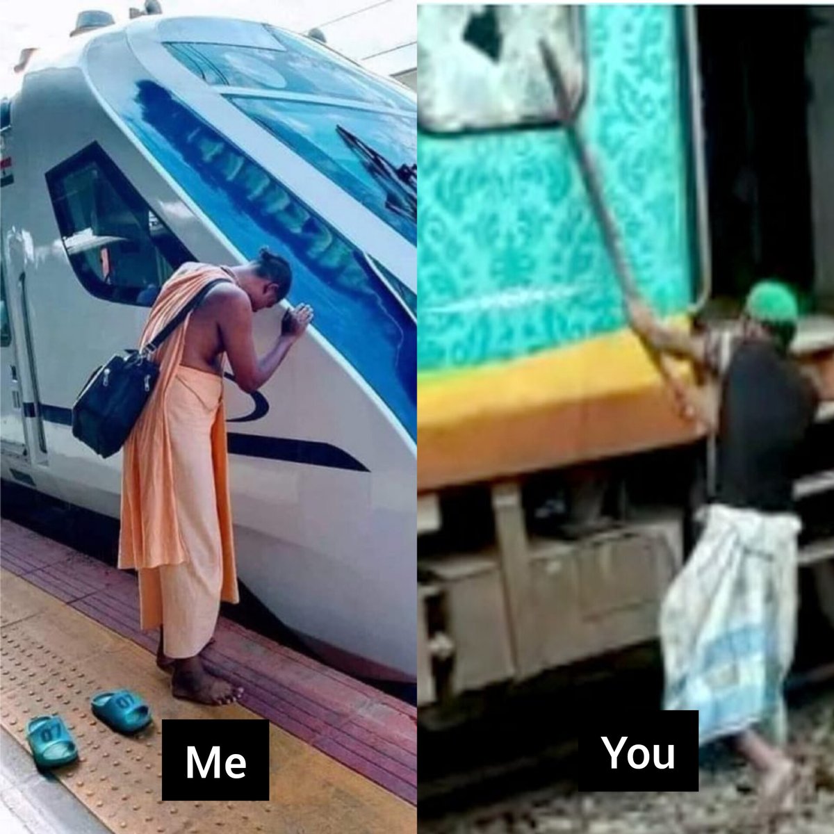 We are not same #VandeBharatExpress
