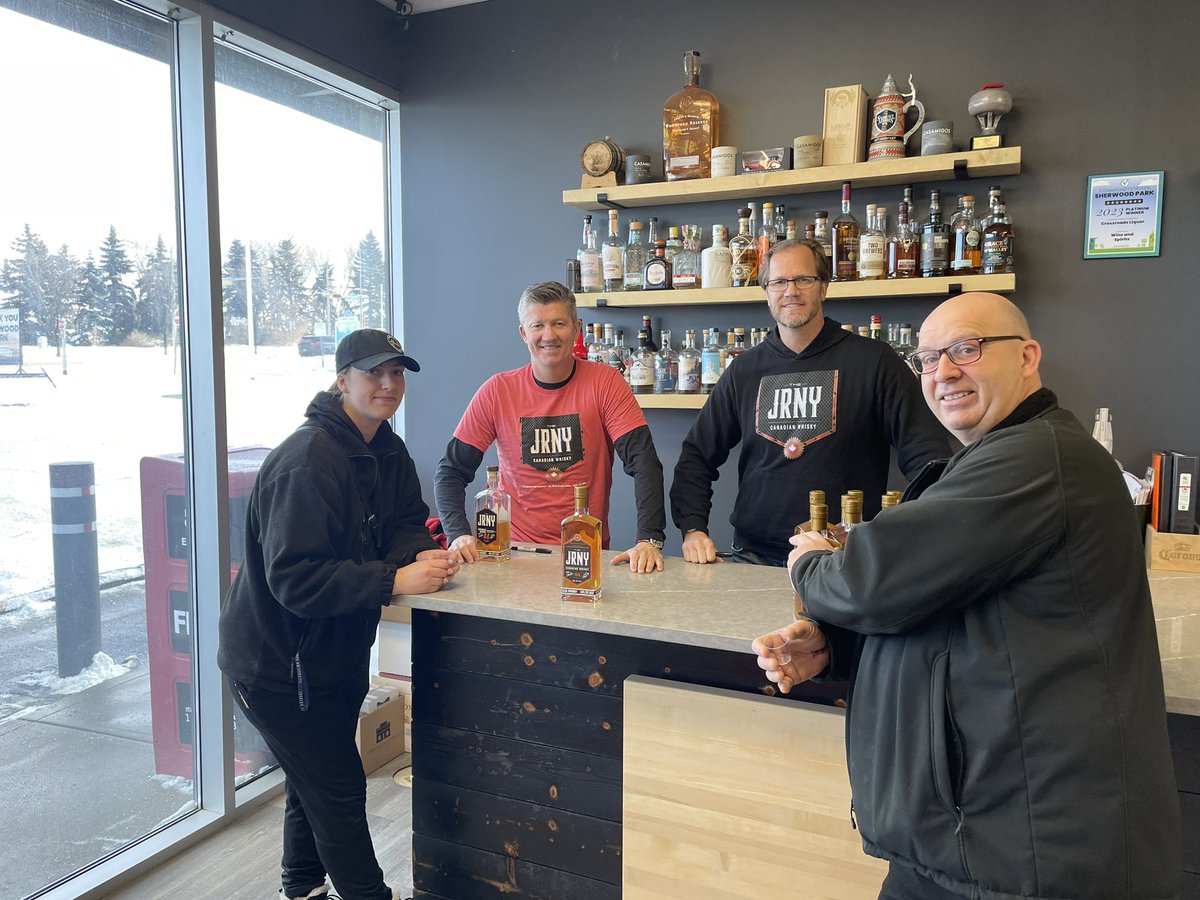 Chris Pronger (@chrispronger) on Twitter photo Edmonton thank you for the warm (-30' today) welcome back it was a lot fun!
<a href="/EdmontonOilers/">Edmonton Oilers</a> game✅
Interview w/ <a href="/GenePrincipe/">Gene Principe</a>✅
<a href="/TheJRNYWhisky/">The JRNY Whisky</a> 🥃tasting and bottle signings ✅
Seeing old friends✅
Calgary we will see you tomorrow! Till then ...
Enjoy The JRNY 🥃
<a href="/TheJRNYMN/">Sean Pronger</a> Edmonton thank you for the warm (-30' today) welcome back it was a lot fun!
<a href="/EdmontonOilers/">Edmonton Oilers</a> game✅
Interview w/ <a href="/GenePrincipe/">Gene Principe</a>✅
<a href="/TheJRNYWhisky/">The JRNY Whisky</a> 🥃tasting and bottle signings ✅
Seeing old friends✅
Calgary we will see you tomorrow! Till then ...
Enjoy The JRNY 🥃
<a href="/TheJRNYMN/">Sean Pronger</a>