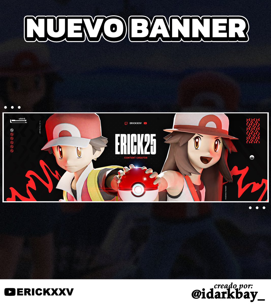 📢 NUEVOS EMOTES + BANNER 

Gracias a la gente que me ha apoyado durante este nuevo contenido en twitch y youtube, en especial a <a href="/fortune_ferret/">Fortune Ferret</a> por creer en mi. 

DISEÑADORES GRÁFICOS MVP 
🎨 EMOTES | <a href="/Firusaurus/">Firusaurus</a> 
🎨 BANNER | <a href="/idarkbay_/">DM | iDarkbay</a>