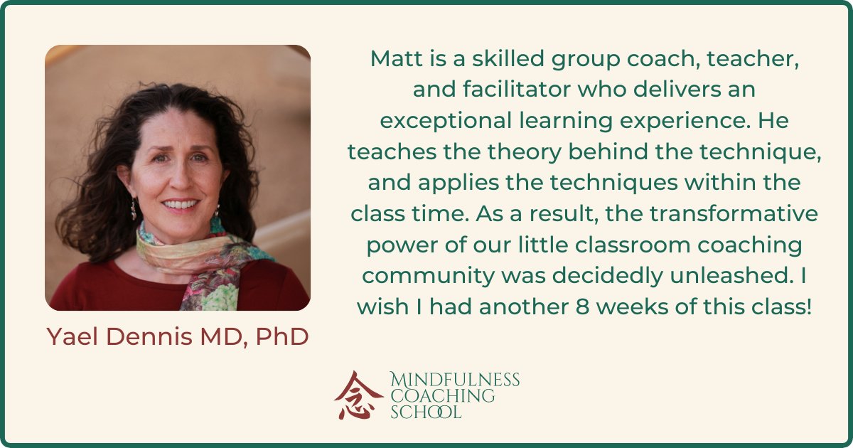 mindfulness_cs's tweet photo. Join us for our Spring Group Coaching class that starts next week, March 11th!  Group Coaching is a powerful format that weaves coaching with a supportive and inspiring community experience.

Register here: https://t.co/X9e8RywVxd

#groupcoaching #icf #mindfulness https://t.co/9iY3e0a48n