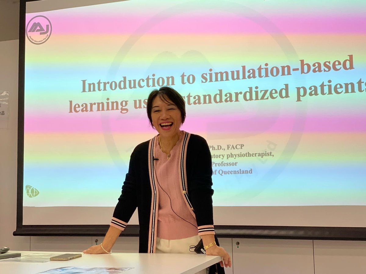Really pleased to see so many colleagues interested in the workshop 'Using standarised patients to facilitate student learning' ! I really enjoy face-to-face teaching!
