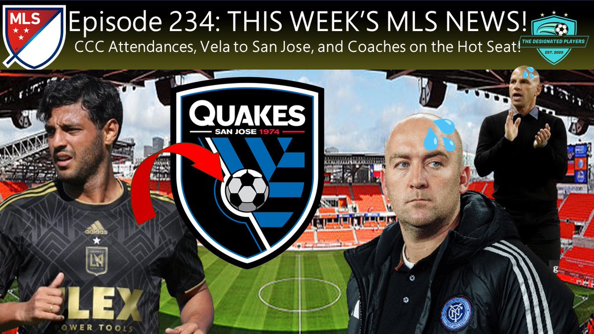 Episode 234 is LIVE (For Real this time)! Another busy week in #MLS, but we cover...

~ #CCC attendance issues, and pricing out season ticket holders
~ Vela to #Quakes74 (maybe?)
~ Coaches on the hot seat! 

Video: youtu.be/1k8i0dL1uho
Audio: linktr.ee/thedppodthedpp…