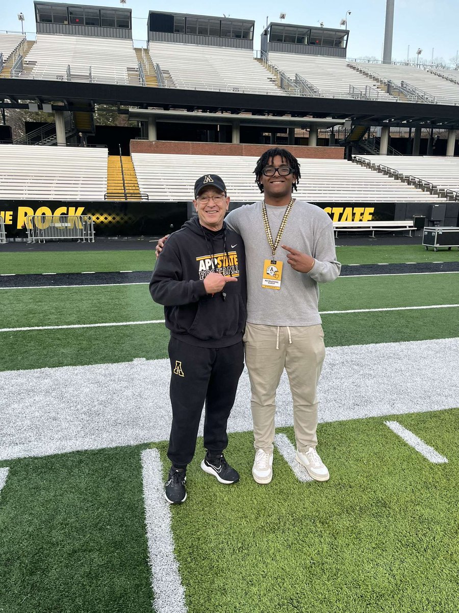 Amoreyun43's tweet image. I had an AMAZING day at App State. The intensity was crazy during practice! 
I appreciate @CoachM_Cummings for having me and I can’t wait to be back!