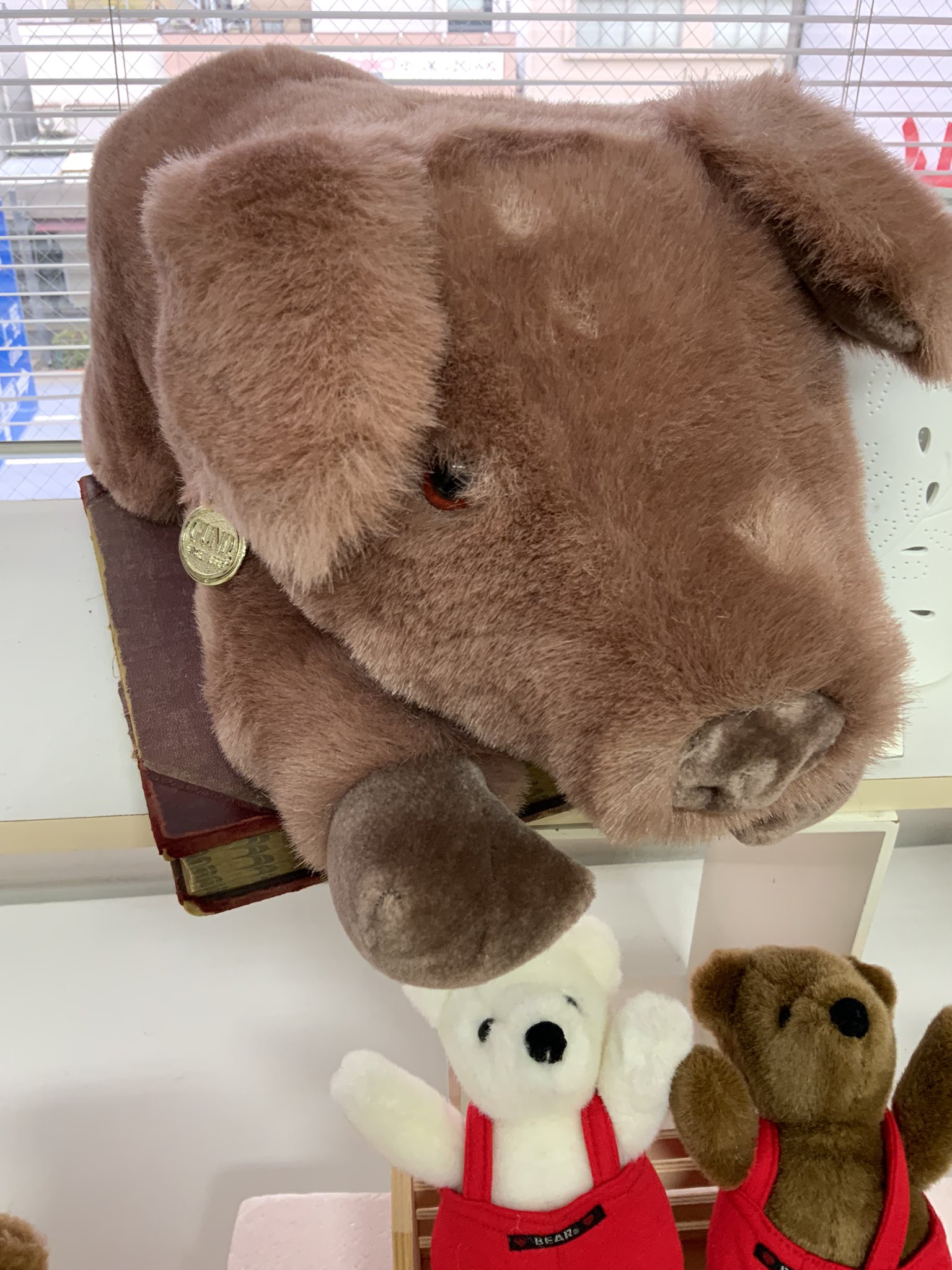 ビンテージ ヒツジのぬいぐるみ ガンド ぬいぐるみ、テディベア、名入れぬいぐるみ