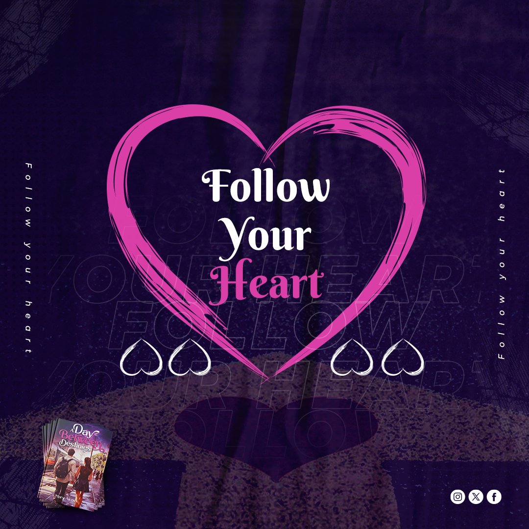 Sometimes, the best way to find your true love is to follow your heart.
That’s what Luke and Isabelle did in A Day Between Destinies.
Pre-order now! amazon.com/dp/B0CW2PL2CB
#adaybetweendestinies #MaryAlcock #romance #bookpromo #twitter #authorscommunity  #amreading #booklover