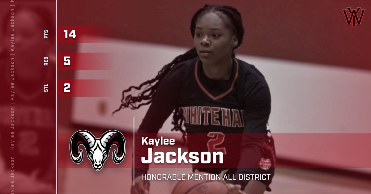 Want to send a big congrats to Jayla Dukes (2nd Team) &amp; Kaylee Jackson (Honorable Mention) for their All District honors!