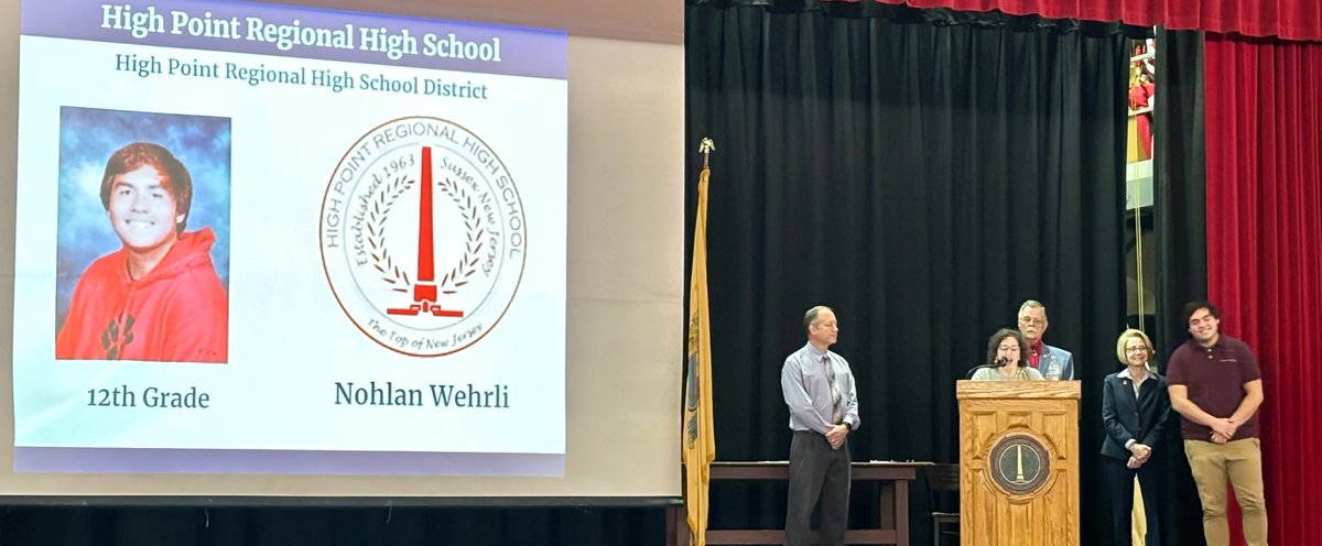 <a href="/HPRwildcats/">High Point Regional High School</a> is very proud to be hosting the Sussex County School Boards Association’s Unsung Heroes award program!…n especially proud of our incredibly inspiring nominee: <a href="/HPRHS_nohlanw/">Nohlan Wehrli</a> <a href="/jacq_mccarthy/">Jacqueline McCarthy</a> <a href="/JonTallamy/">Jon Tallamy</a>