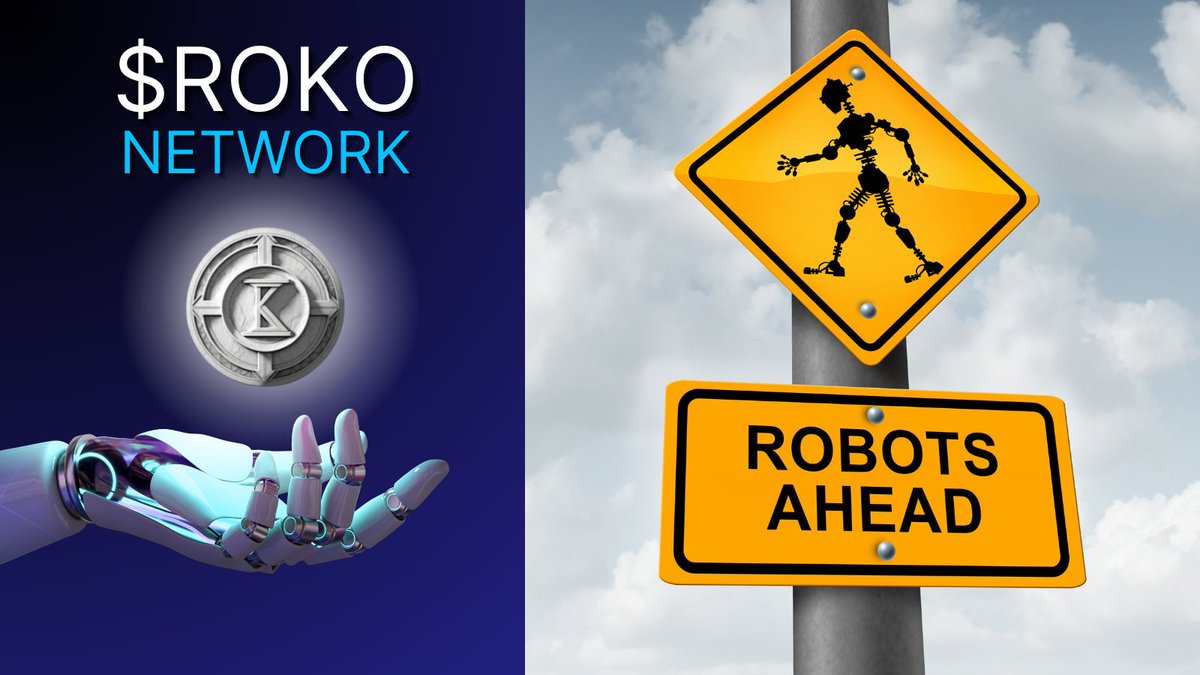 theWEFpatsy's tweet image. 🤖🚀 #AI is not just trending, it's revolutionizing the world🌍. @RokoNetwork is at the forefront, engineering the robotics wave🤖🌊.
Don't be the I COULD HAVE bought Bitcoin at $2000 guy! 🙄 $ROKO #RoboticsRevolution #TheFutureIsNow #LowCapGems #321LiftOff