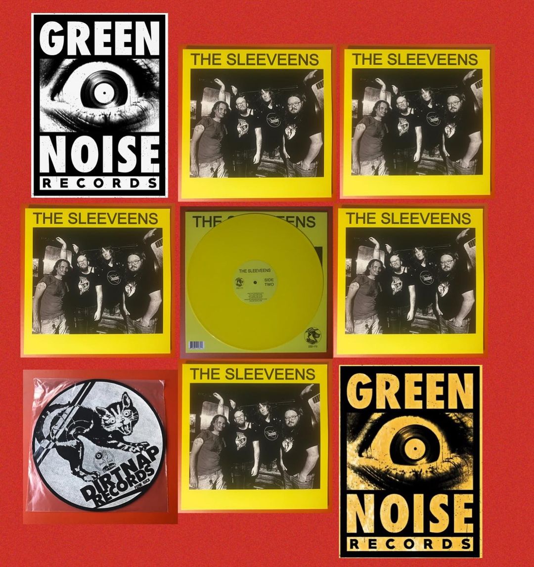 That was fast! Sleeveens LP is SOLD OUT on yellow vinyl! Black still available, so keep them orders coming! Much thanks to Green Noise Records for pushing these out into the world for us!
@thesleeveens @greennoiserecords