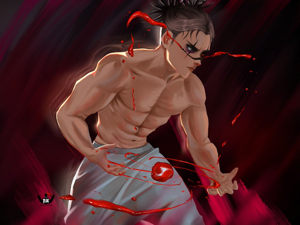 bexartking's tweet photo. choso fanart reference by @theposearchives  via @artstationhq https://t.co/Cbxq68jwAX
#digitalart #krita #JujutsuKaisen #AnimeAwards #fanart https://t.co/kHpg4ETopY