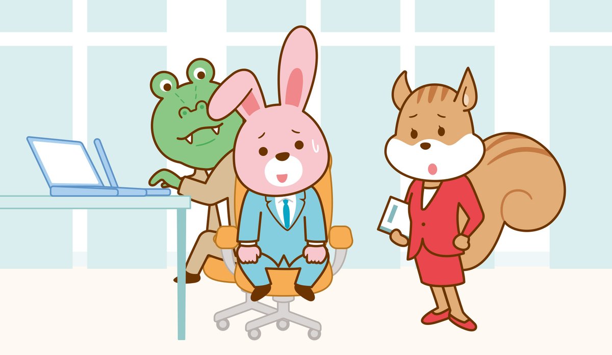 fukui164's tweet image. 中外製薬様の
QMS 解説 #動画用イラスト を
描かせていただきました！

291illust.blogspot.com/2024/02/qmsqua…

ぴょん太やワニ助が #QualityManagementsystem をわかりやすく教えてくれますよ。

#イラスト #イラストレーター #動物イラスト  #ビジネスイラスト