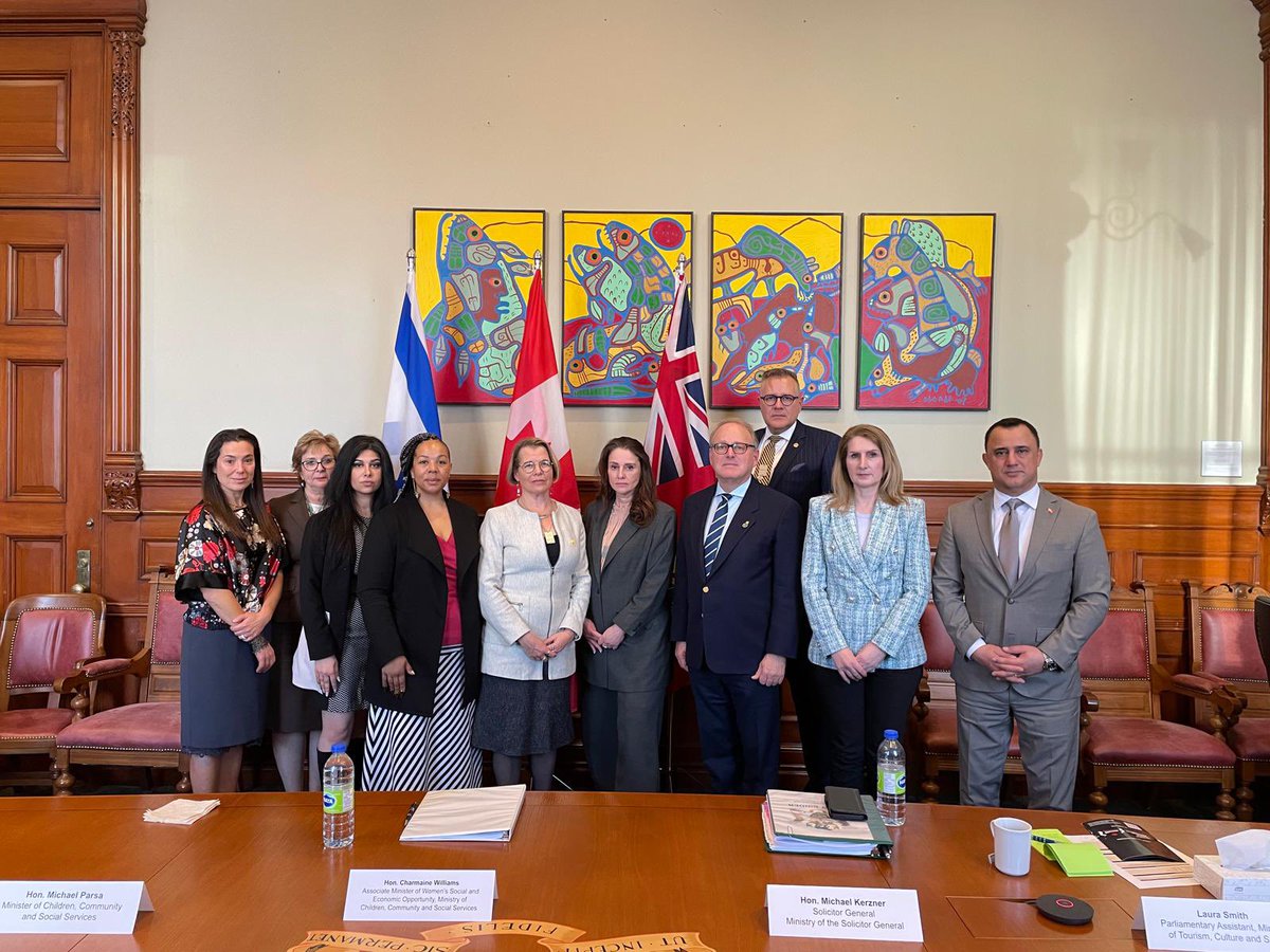 TeamKerzner's tweet photo. On Oct. 7th, Hamas engaged in sexual violence. 

Prof. @KaddariRuth is working to raise awareness of these atrocities and ensure the world knows the truth. 

My thanks to her and @ShamirIdit for meeting with my caucus colleagues and I.

We stand with Israel. Now and forever. https://t.co/zicu9Xqsyu