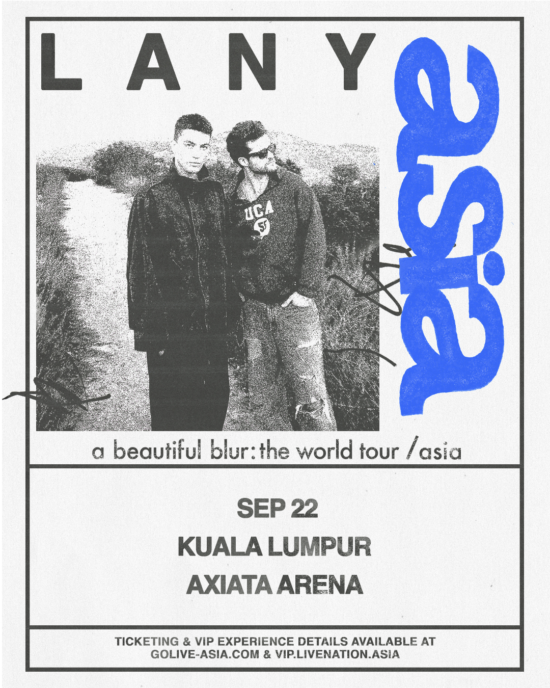 LANY - a beautiful blur: the world tour in Kuala Lumpur (Tickets)