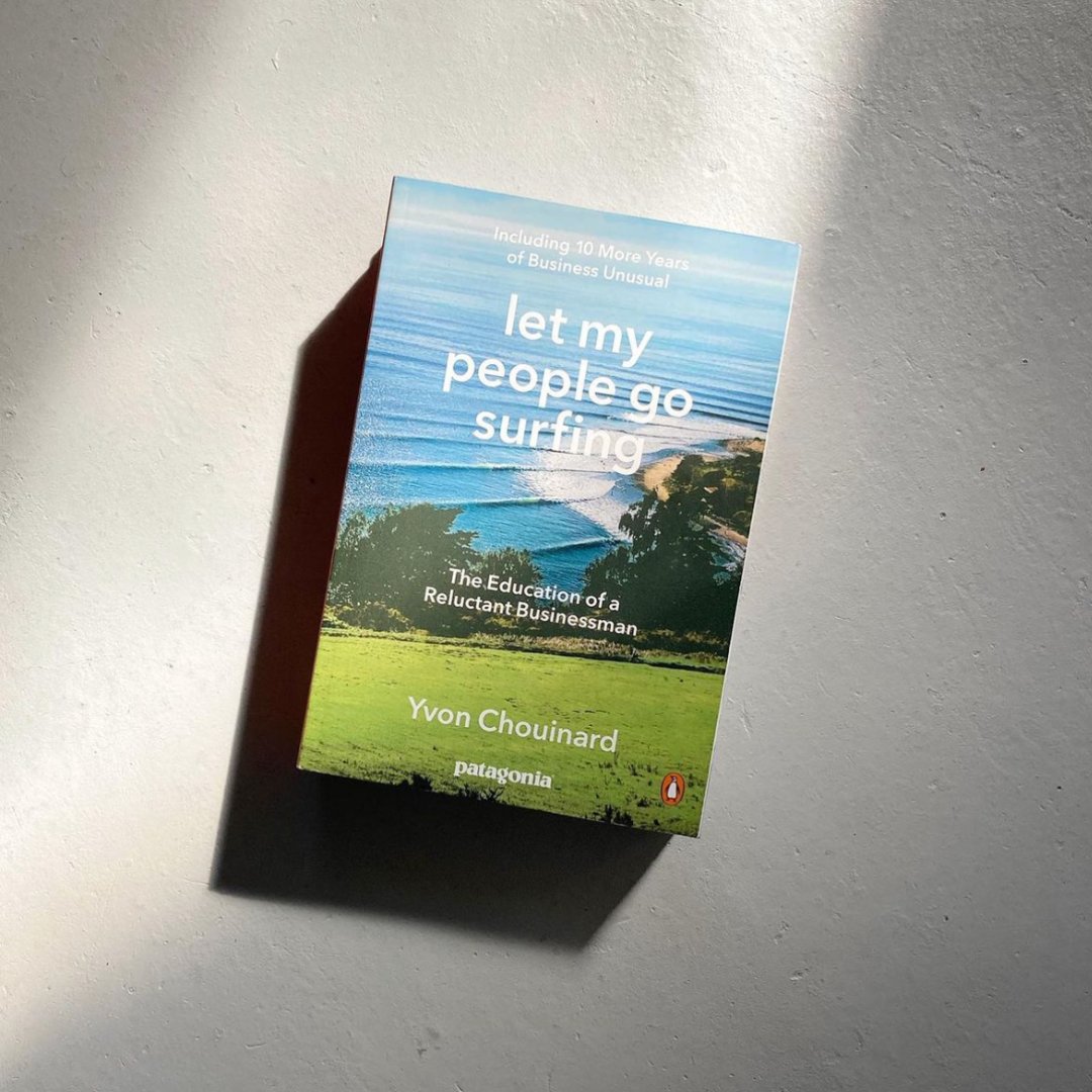 It's been far too long since we've talked about Patagonia Founder Yvon Chouinard's first book, LET MY PEOPLE GO SURFING. Crafted by a visionary entrepreneur and environmentalist, this book is more than a memoir or a business manual; it's an awakening.

📚tinyurl.com/27c3fkw8