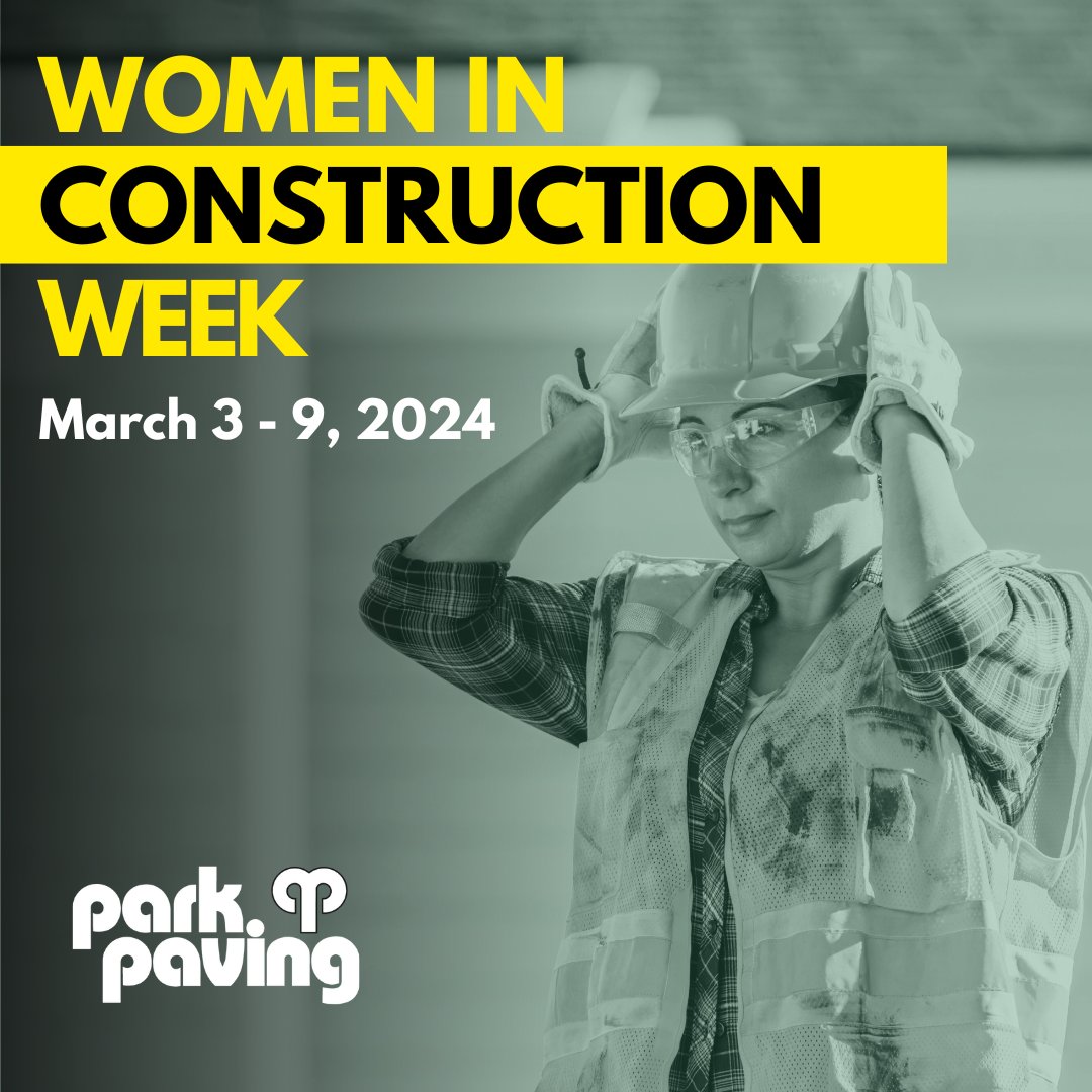 Park Paving Ltd. is proud to honour not only the women that help make our company great, but all the women whose dedication and skill are fundamental to shaping the future of the construction industry as a whole. #WomenInConstructionWeek