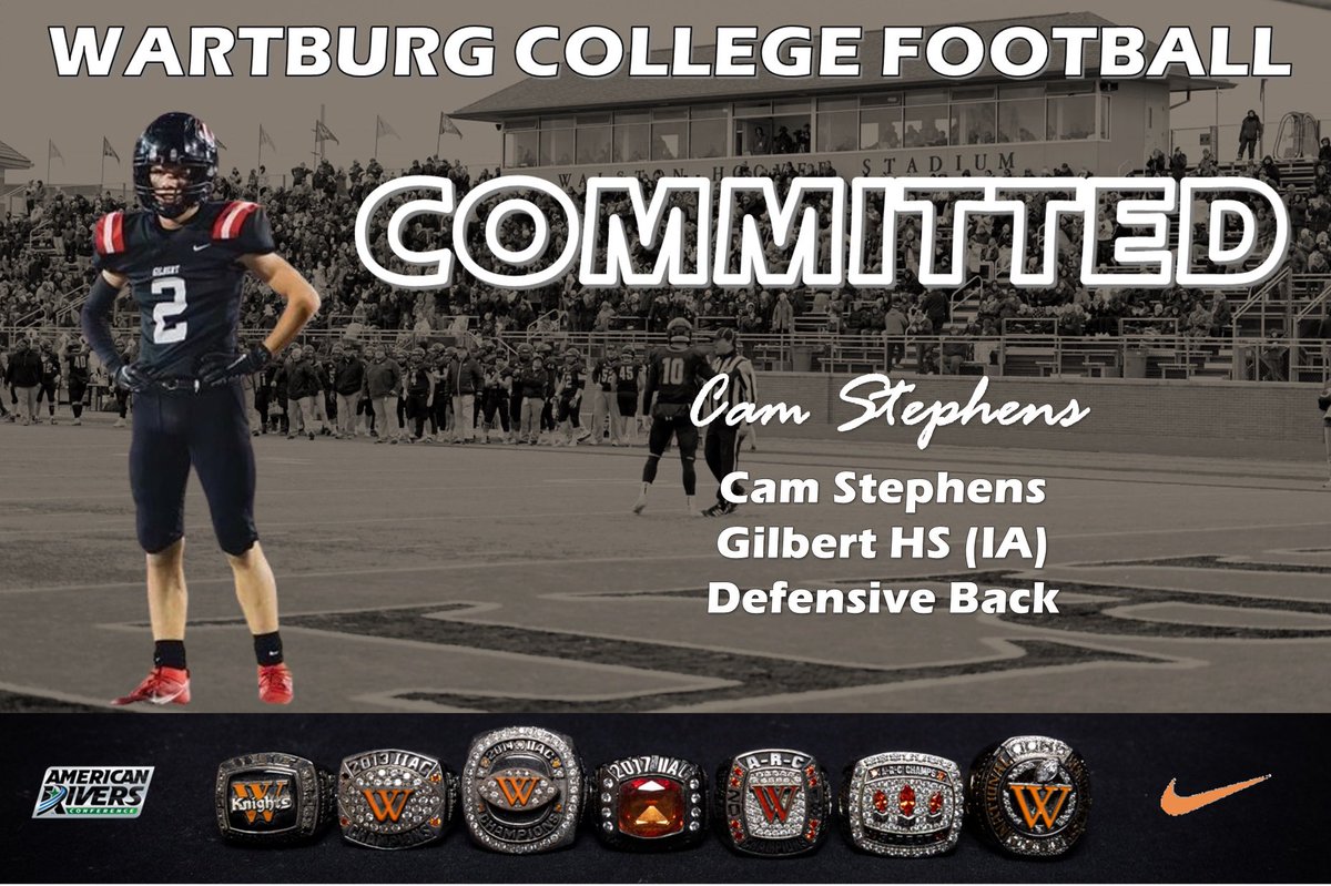 Very excited to announce my commitment to continue playing football at Wartburg College! Thank you to my parents, coaches, and teammates for helping me every step of the way. 
Roll Knights ⚔️ <a href="/winterc22/">Chris Winter</a> <a href="/Coach_Tschetter/">Matt Tschetter</a> <a href="/WartburgFB/">Wartburg Football</a>