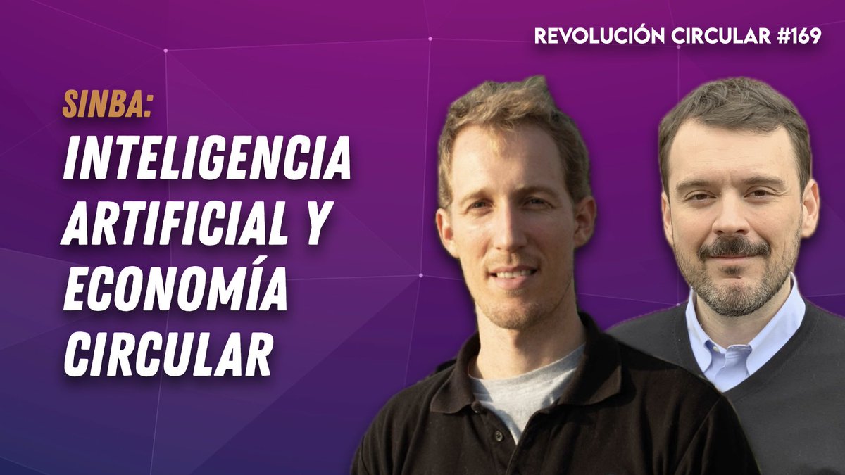 Capítulo #169 de <a href="/RevoluCircular/">Revolución Circular</a> con <a href="/PipoReiser/">Pipo Reiser</a>, Gerente General y Co-Fundador de <a href="/sinbaperu/">Sinba</a>, conversando sobre inteligencia artificial y economía circular por un mundo sin basura. 

▶️ youtu.be/qSOZV49yxbw?si…

✅ Presentado por: SQM #NitratosYodo
