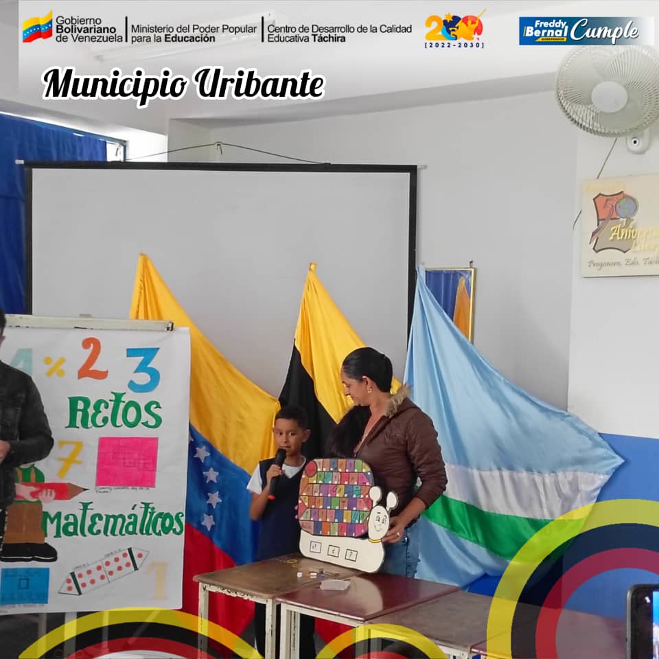 #4DeMarzo 🇻🇪 Participación de la U.E.N. Sánchez Carrero en el Reto Municipal de Matemáticas.

#MarzoDeVictorias 

<a href="/NicolasMaduro/">Nicolás Maduro</a> 
<a href="/_LaAvanzadora/">Yelitze Santaella</a> 
<a href="/Berzabethg1/">Berzabethgandicaoficial</a> 
@MPPEDUCACION 
<a href="/CDCETachira/">CDCE Táchira</a> 
<a href="/Alexis_J_Castro/">Alexis Javier Castro</a>