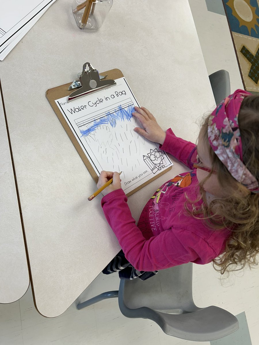 S is for Science! To kick off #ocsbSTEAM week, we became scientists in kindergarten. Students listened to a story to learn what it means to be a scientist, asked their own questions, made hypotheses, and recorded observations! 
<a href="/StClareOCSB/">St. Clare School</a> 
#ocsbDL 
#ocsbScience