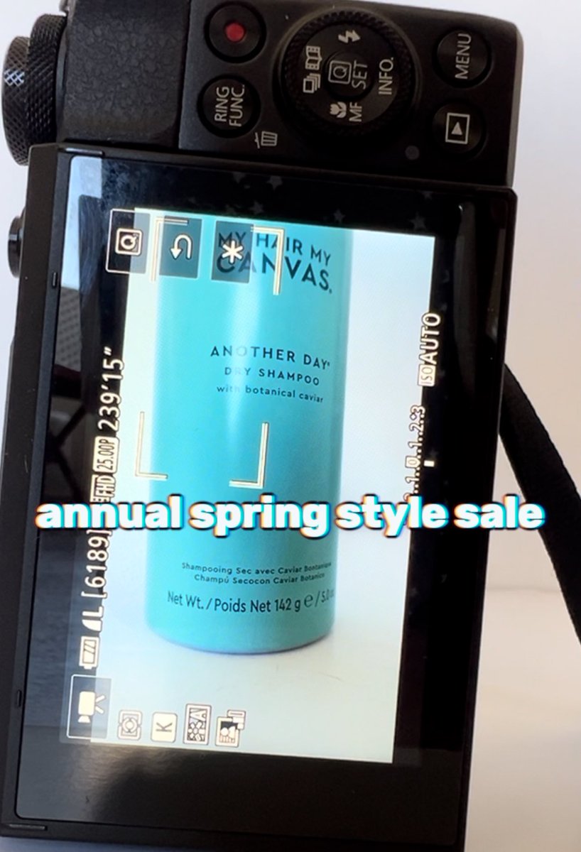 Annual Spring Style Sale is happening now! 🌷 

Shop all styling products, from hairsprays to mousses to heat protectants and more, up to 30% off!! 🩵✨