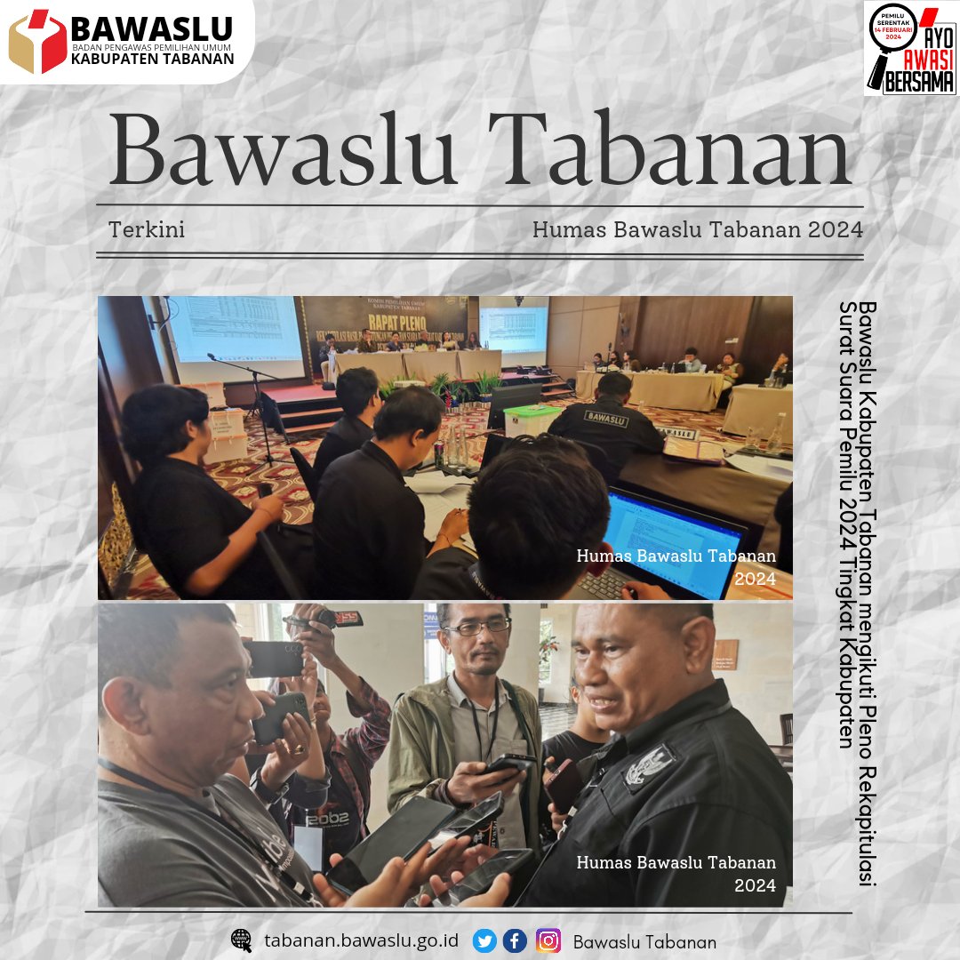 BawasluTabanan's tweet photo. https://t.co/Y80YckjqGa