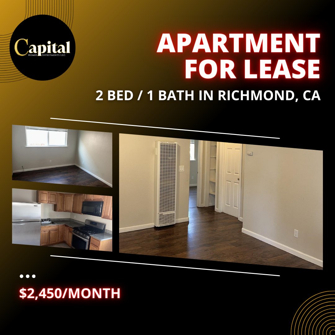 📌 1317 Burbeck Ave, Richmond, CA 94801 (Unit 1319)
💲 Rent per month: $2,450
.
Message us if you are interested. Thank you.
.
#apartment #apartmentforrent #lease #apartmentforlease #california #richmond #richmondca #richmondapartments #californiarealestate #realestate