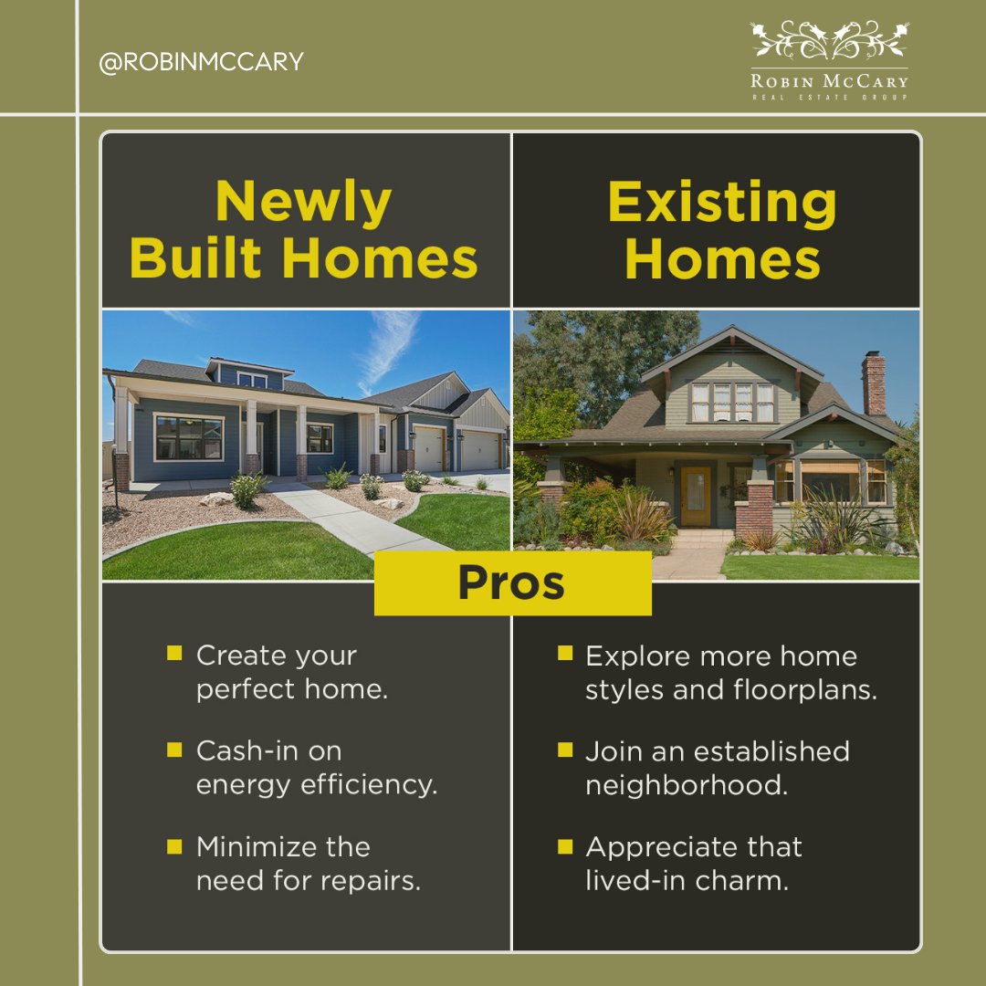 Thinking of selling? 🏡✨ Let's find the perfect option in today's market - existing homes or new builds! I'll guide you through the choices for your best move. 🌟

#exploreyouroptions #realestatejourney

Robin McCary | 818.974.0613
eXp Realty | DRE #01451230