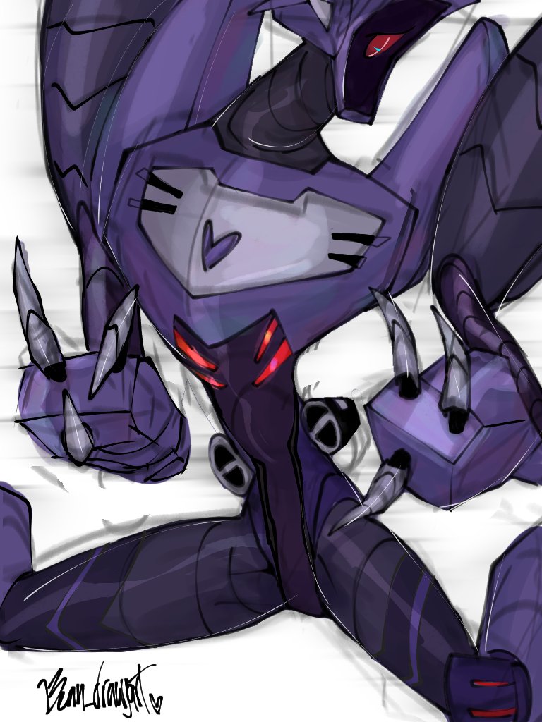 bean_drawsart's tweet photo. As you can see I suck at coloring and lineart #transformers #Transformersfanart #Shockwave #shockwavetransformers #aninatedtransformers https://t.co/koB2EQsOyW