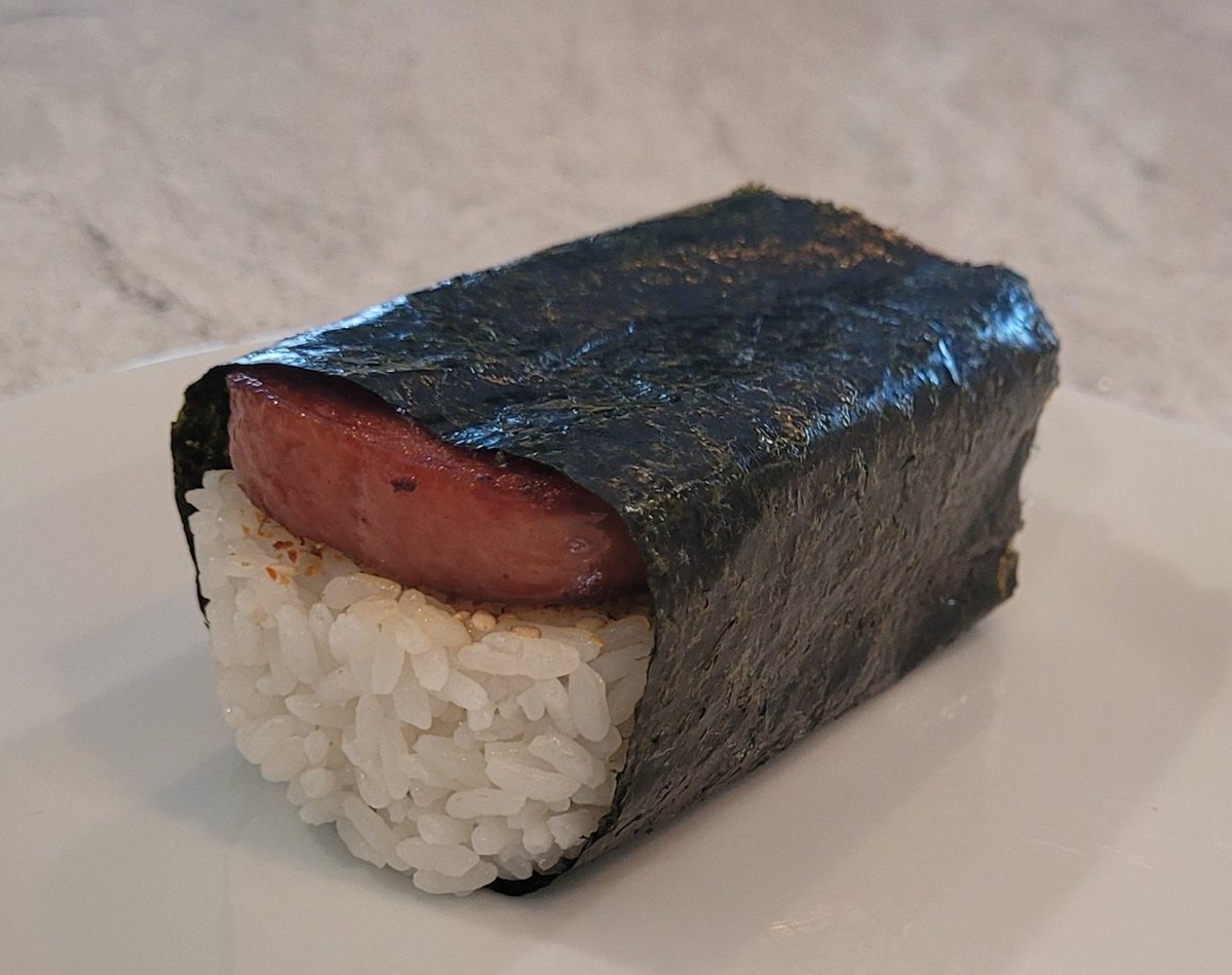 First time making Spam Musubi!!
#HawaiiStyle.