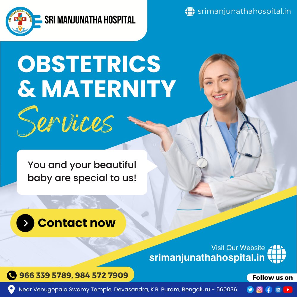 S_M_Hospital's tweet image. “You and your beautiful baby are special to us”

Location:Near Venugopala Swamy Temple,Ayyappa Nagar,Krishnarajapura,Bengaluru,Karnataka 560036

Book An Appointment
📞+9663395789

#srimanjunathahospital #bangalore #childrenhealthtips #childrenhealthcare #pediatrics #pediatrician