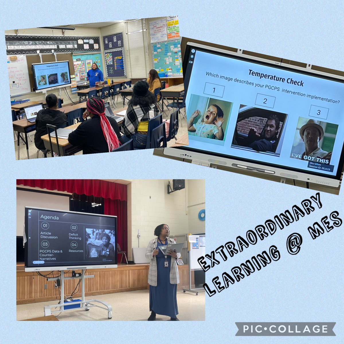 MES dug in today for our PD! There were breakouts in the AM to offer voice & choice. Then, we engaged in deep learning around belonging for our African American & Latino boys. Many thanks to all of our presenters for leading us in learning today! #BeExtraordinary 💙💛