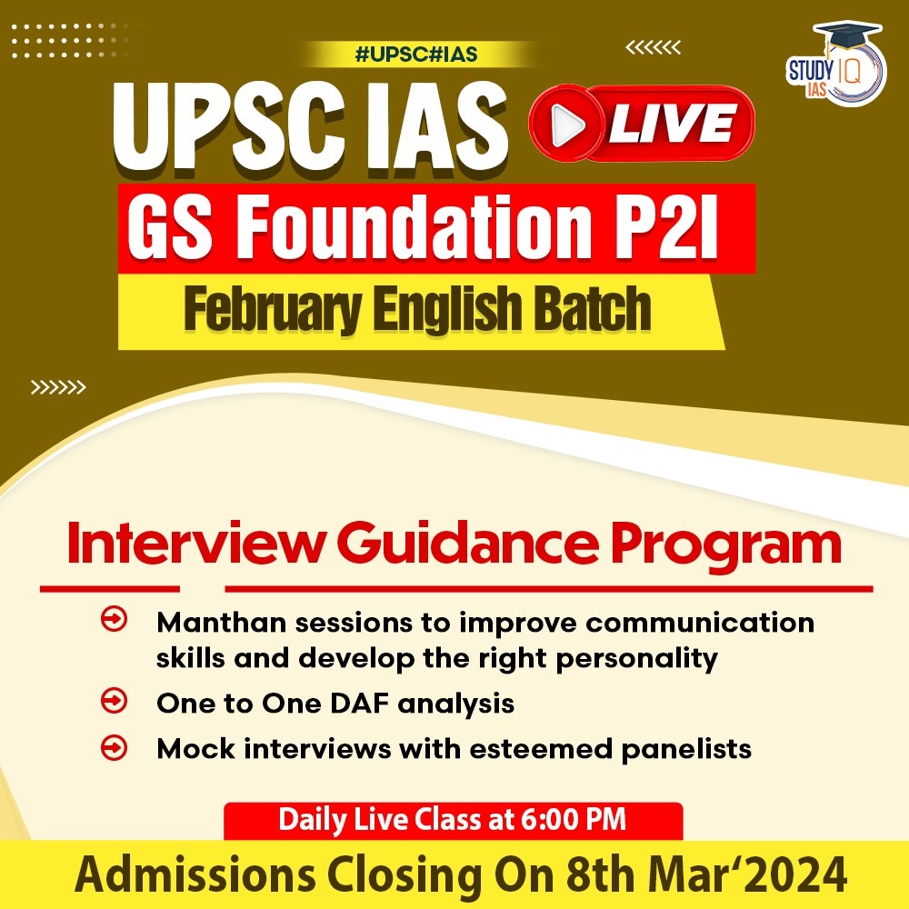 UPSC IAS Live GS Foundation 2025 P2I February English Batch Admissions Closing on 8th March 2024 HURRY, JOIN NOW - bit.ly/3HJgUOD Our 'UPSC IAS LIVE Prelims to Interview (P2I) Batch' will aid your preparation in completing your Journey to LBSNAA.