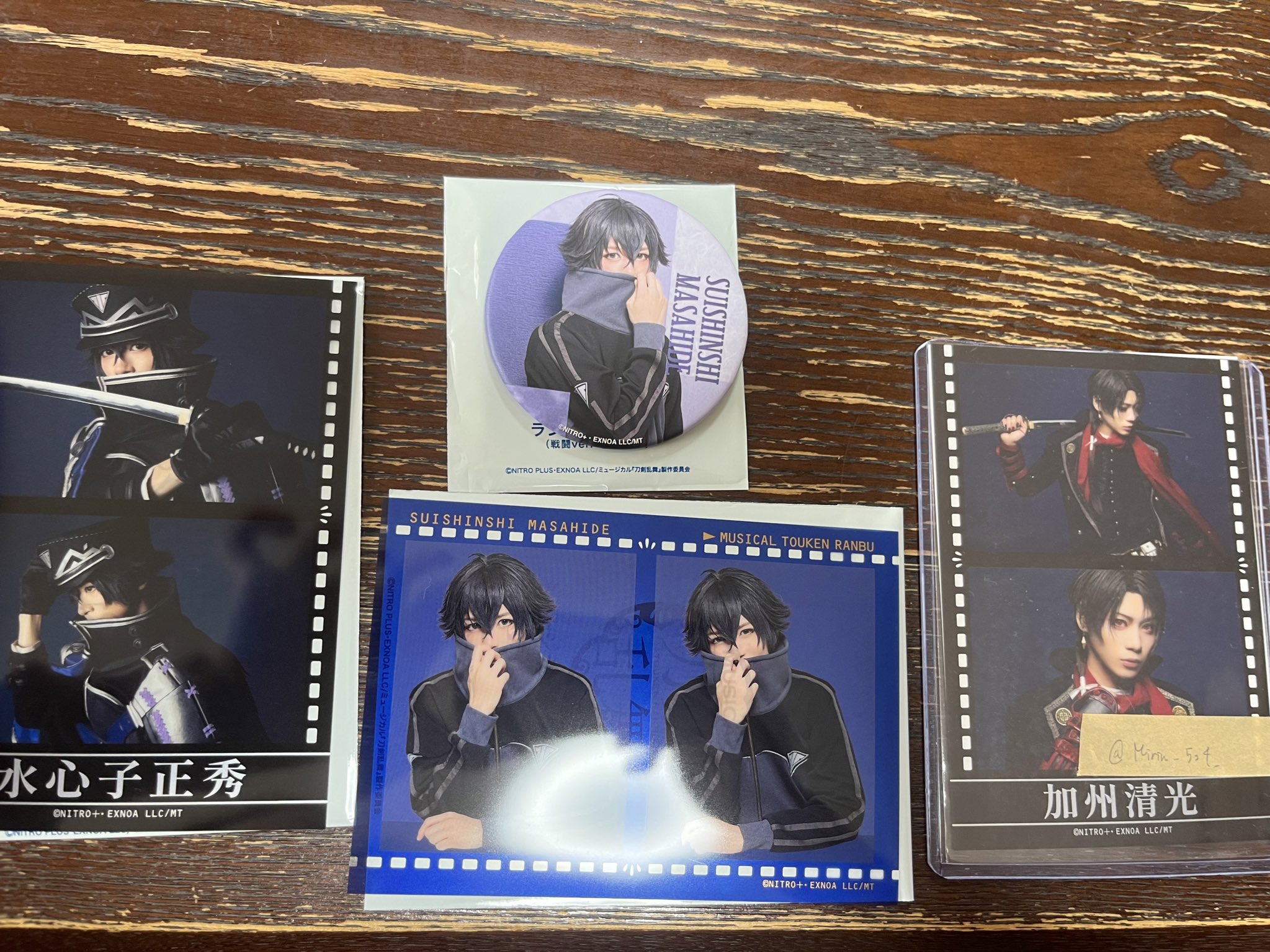 ミュージカル刀剣乱舞過去作アクスタ缶バッジその他